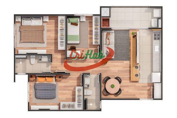 Apartamento à venda com 2 quartos, 62m² - Foto 16